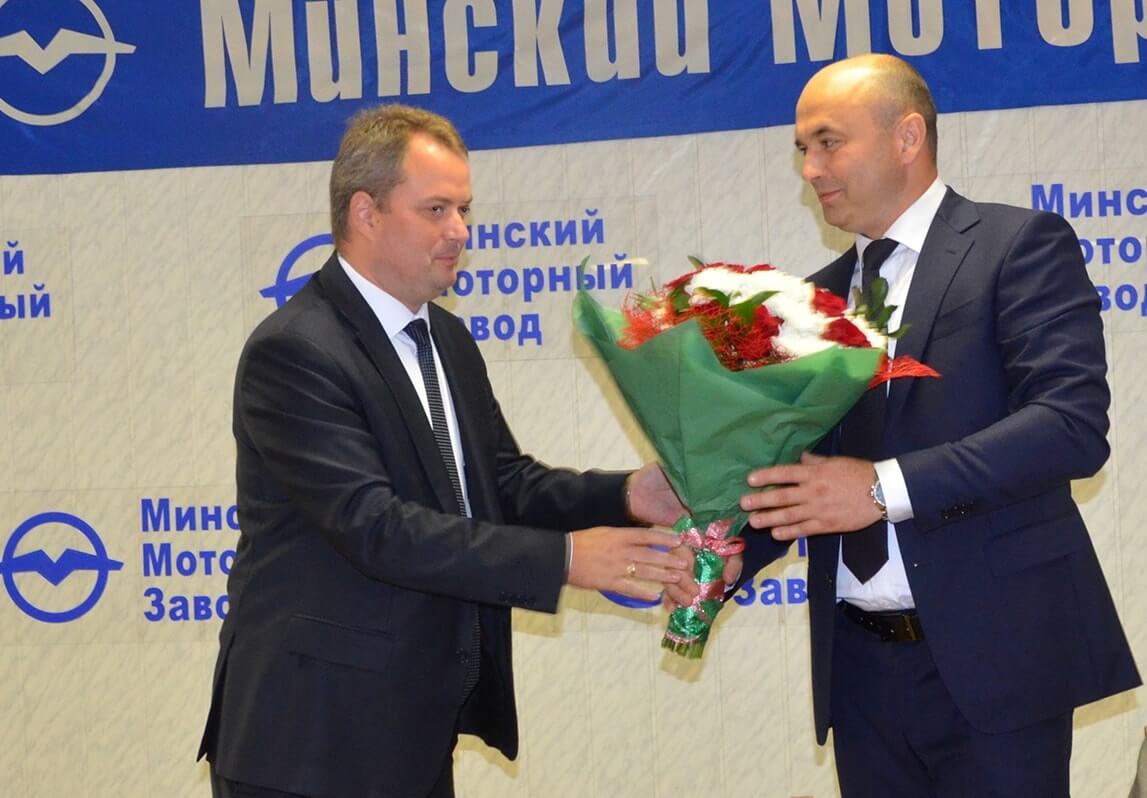 Генеральным директором Минского моторного завода назначен Александр Рогожник Генеральным директором Минского моторного завода назначен Александр Рогожник